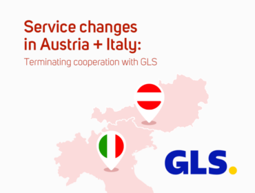 Terminating cooperation with GLS in Italy and Austria
