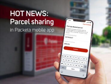 Parcel sharing via Packeta mobile app now live